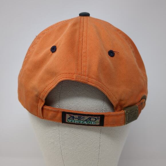 Cherokee Valley GC Slideback Hat Orange One Size Embroidered Ahead - Picture 6 of 9